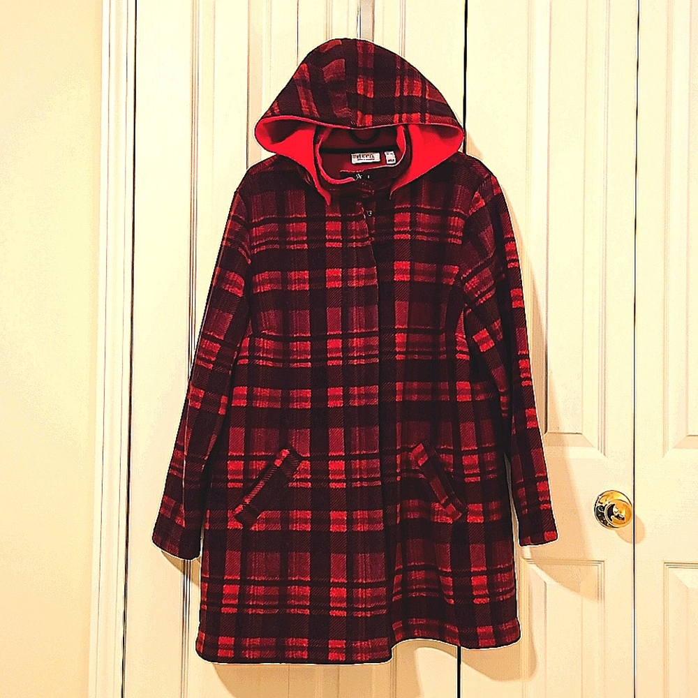 Polar fleece car coat, XL.